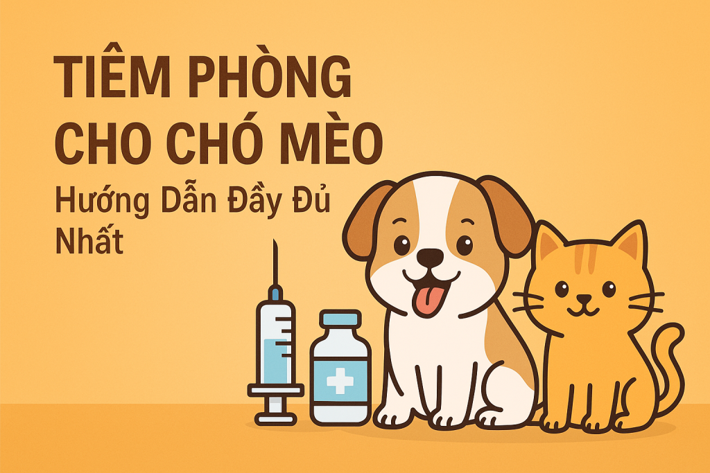 Tiêm phòng cho chó mèo
