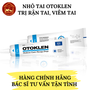Thuốc nhỏ tai Otoklen Alkin – Trị rận tai, làm sạch và bảo vệ tai chó mèo