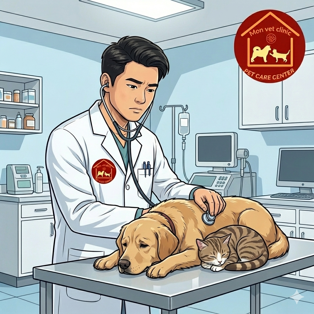 Bác sĩ thú y lo lắng khi thú cưng nguy kịch dù hôm qua còn bình thường