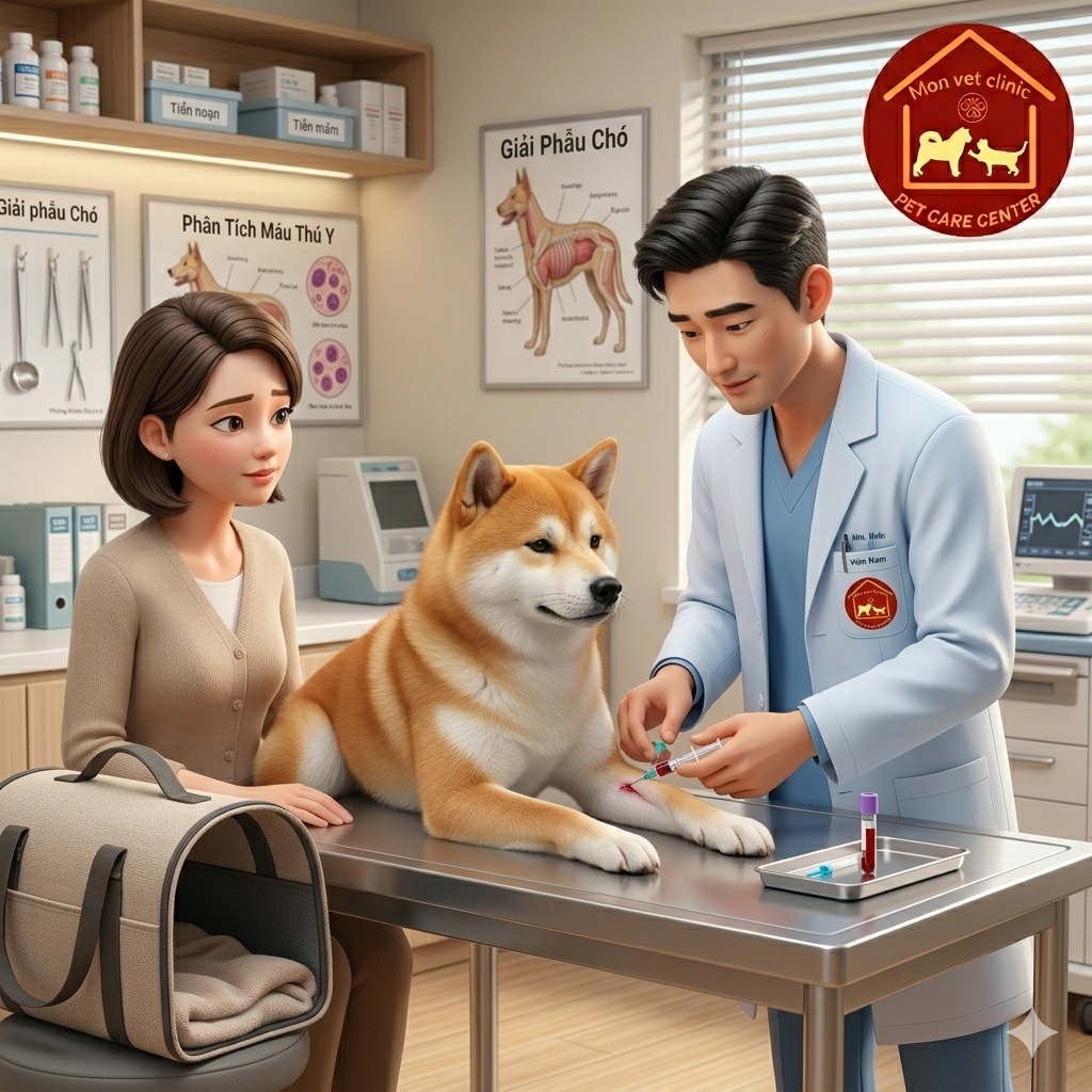 Xét nghiệm máu cho chó mèo giúp phát hiện sớm nhiều bệnh lý liên quan đến gan thận, thiếu máu và nhiễm trùng.