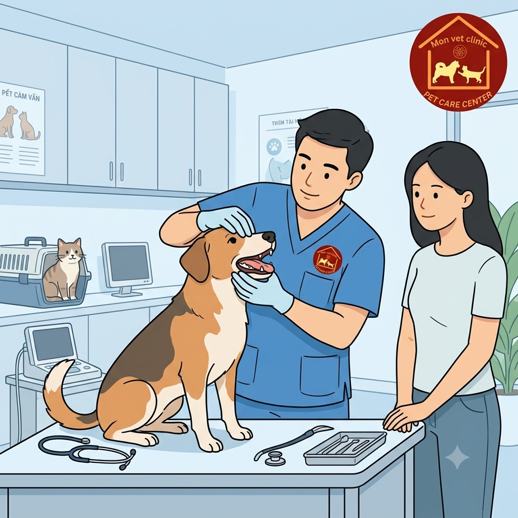 Kiểm tra niêm mạc chó mèo giúp bác sĩ đánh giá thêm tình trạng tuần hoàn và phát hiện những dấu hiệu bất thường trong quá trình khám.